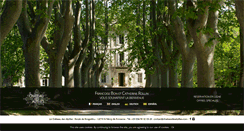 Desktop Screenshot of chateaudesalpilles.com