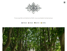 Tablet Screenshot of chateaudesalpilles.com
